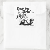 Auf den großen Aufklebern von Pipin behalten Quadratischer Aufkleber (Tasche)