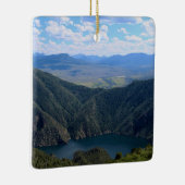 Auf den Gunnison River herabblickend Keramikornament (Rechts)