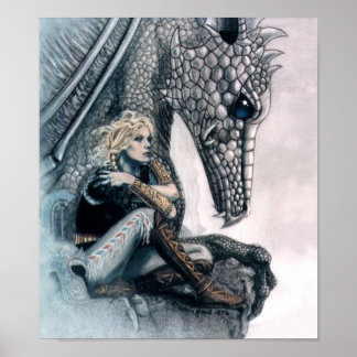 Auf den Höhen beobachten Poster