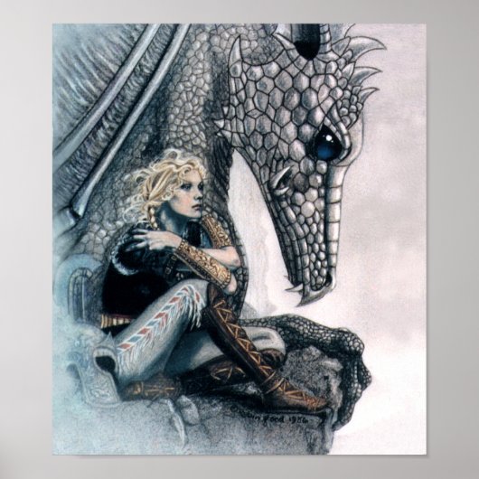 Auf den Höhen beobachten Poster (Vorne)