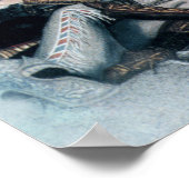 Auf den Höhen beobachten Poster (Ecke)