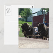 Auf den Hügel kommen Postkarte (Vorne/Hinten)
