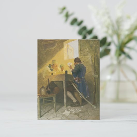 Auf den Karten in Cluny's Cage von NC Wyeth (Stehend Vorderseite)