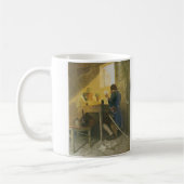 Auf den Karten in Cluny's Cage von NC Wyeth Kaffeetasse (Links)