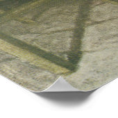 Auf den Karten in Cluny's Cage von NC Wyeth Poster (Ecke)