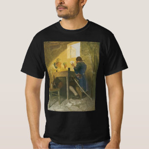 Auf den Karten in Cluny's Cage von NC Wyeth T-Shirt