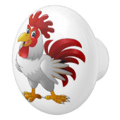 Auf den Knochen der Keramik des landwirtschaftlich Keramikknauf (Rechts)