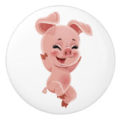 Auf den Knochen der Keramik des landwirtschaftlich Keramikknauf (Vorderseite)