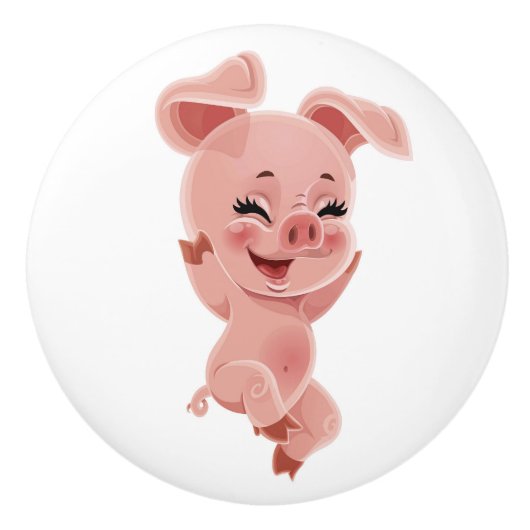 Auf den Knochen der Keramik des landwirtschaftlich Keramikknauf (Vorderseite)