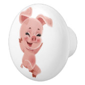 Auf den Knochen der Keramik des landwirtschaftlich Keramikknauf (Rechts)