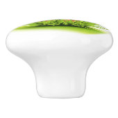 Auf den Knochen der Keramik des landwirtschaftlich Keramikknauf (Seitenansicht)