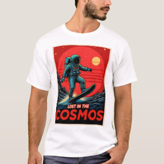 Auf den kosmischen Gezeiten reiten T-Shirt