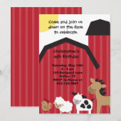 Auf den landwirtschaftlichen Einladungen (Vorne/Hinten)