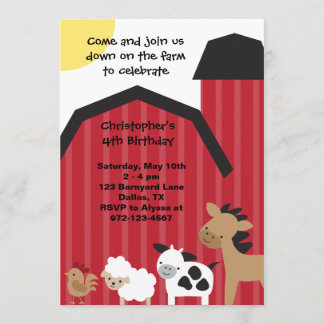 Auf den landwirtschaftlichen Einladungen