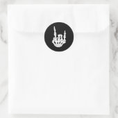 Auf den letzten Nervenseiten meines Ehemanns Runder Aufkleber (Tasche)