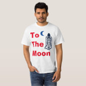 Auf den Mond T - Shirt (Vorne ganz)