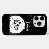 Auf den Mond und zurück Case-Mate iPhone Hülle (Rückseite (Horizontal))
