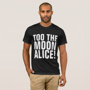 AUF DEN MOND! VINTAGE T - SHIRT