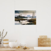 Auf den Mooren Poster (Küche)