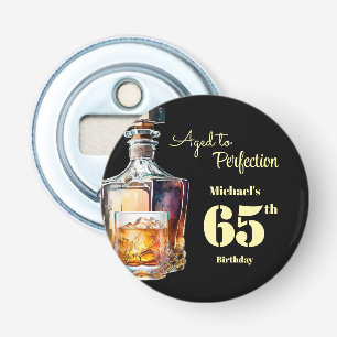 Auf den Punkt gereifter Herren-Whiskey-Geburtstag  Flaschenöffner