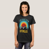 auf den Seychellen T-Shirt (Vorne ganz)