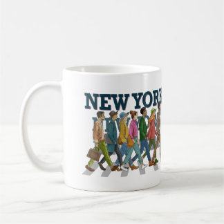 Auf den Sidewalks in New York Kaffeetasse