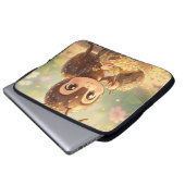 Auf den Spuren des Blütengoldes.3 Laptopschutzhülle (Vorne Knopf)