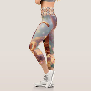 Auf den Spuren des Blütengoldes.4 Capri Leggings