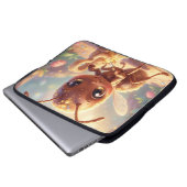 Auf den Spuren des Blütengoldes.4 Laptopschutzhülle (Vorne Knopf)