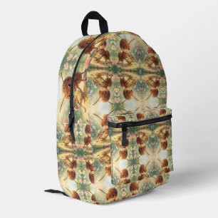 Auf den Spuren des Blütengoldes Bedruckter Rucksack