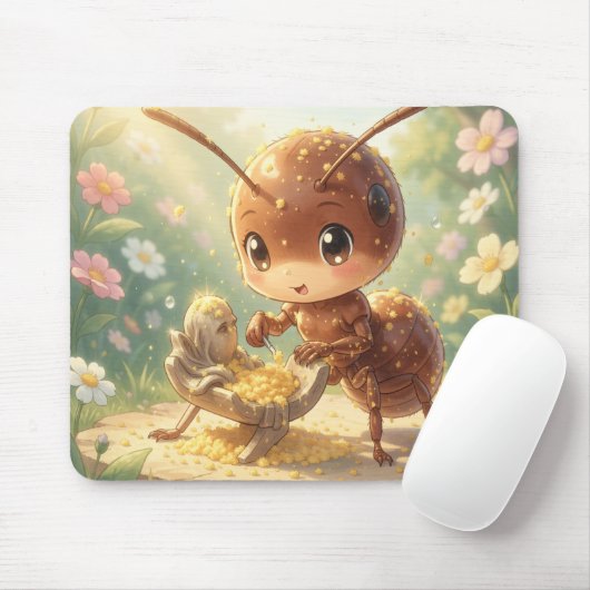 Auf den Spuren des Blütengoldes Mousepad (Mit Mouse)