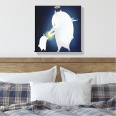 Auf den Sternen 2013 Leinwanddruck (Insitu (Schlafzimmer))