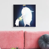 Auf den Sternen 2013 Leinwanddruck (Insitu (Wohnzimmer))