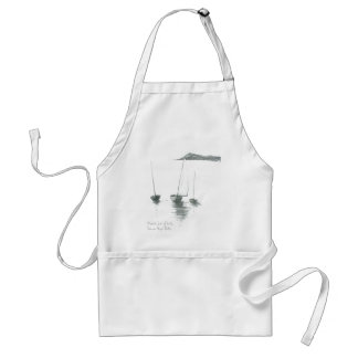 Auf den Strand gesetzt, Inseln von Scilly Schürze