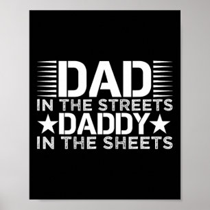 Auf den Straßen, die der Vater am Sheets Vaters Da Poster