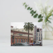 Auf den Straßen Hollywoods Postkarte (Stehend Vorderseite)