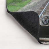 Auf den Tracks gestoppt! Mousepad (Ecke)