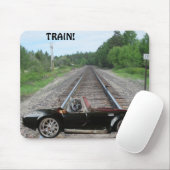 Auf den Tracks gestoppt! Mousepad (Mit Mouse)