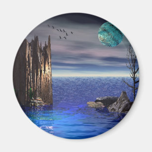 Auf den Welt/Round-Magneten Magnet