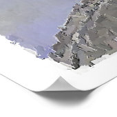 Auf der Aero-Bars-Malerei Poster (Ecke)