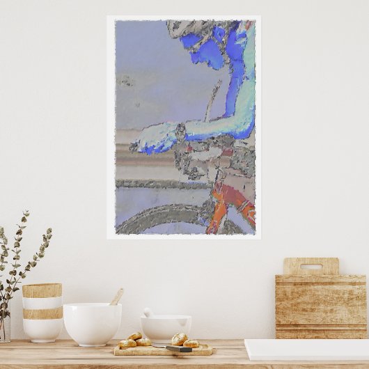 Auf der Aero-Bars-Malerei Poster (Küche)