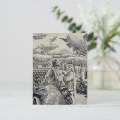 "Auf der Air Show" Postkarte (Stehend Vorderseite)