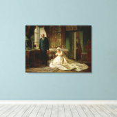 Auf der Altar der 1870er Leinwanddruck (Insitu (Holzboden))