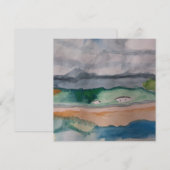 Auf der anderen Seite der Bay Flat Card (Vorne/Hinten)