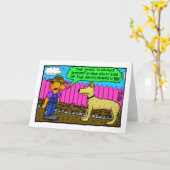 Auf der anderen Seite ist das Gras immer grüner... Karte (Gelbe Blume)