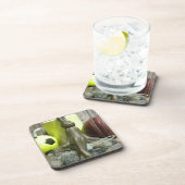 Auf der anderen Seite Pitch & Crease: Fußball-Cric Untersetzer (Rechte Seite)