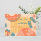 Auf der Ankündigung Datum freihalten (Stehend Vorderseite)