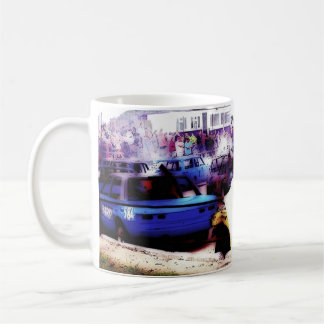 "Auf der Bahn" Tasse
