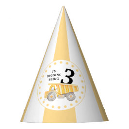 Auf der Baustelle Geburtstagsjunge Party-Hut Partyhütchen