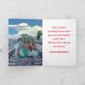 AUF DER BIRTHDTAGKARTE FÜR JEMAND DANKESKARTE (Innenseite)